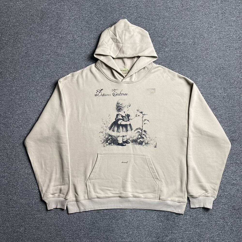 CHOOOSELF Literary Retro Style Hooded Sweatshirt